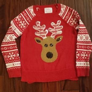 NWOT Justice sequin sweater